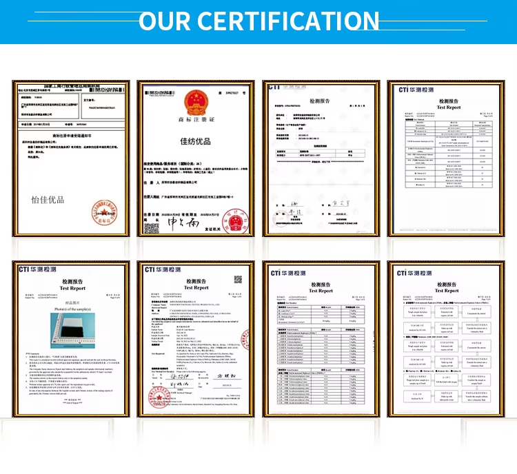 Product test documentation