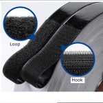 Acrylic-Based Adhesive Hook and Loop Fasteners