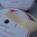 High temperature resistant300 degree Celsius fireproof flame retardant stainless steel hook and PPS loop fastener tape for use inside aircraft cabins
