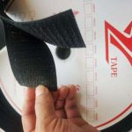 High temperature resistant 400 degree Celsius fireproof flame retardant stainless steel hook and aramid loop fastener tape for use inside aircraft cabins