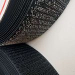 Heat resistant400 degrees Celsius fireproof flame retardant metal stainless steel hook aramid loop straps tapes for high temperature resistant fastener binding tape